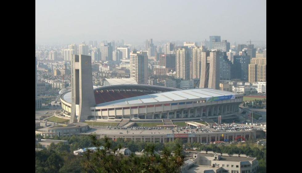 Hangzhou: Estadio Yellow Dragon. (Foto: Agencias)