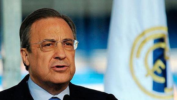 El presidente del Real Madrid descartó refuerzos pomposos para la temporada