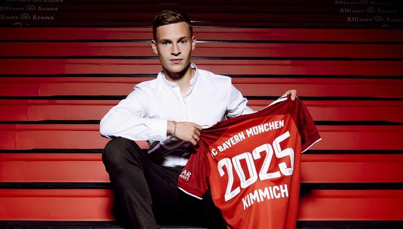 Joshua Kimmich tenía contrato en el Bayern hasta el 2023 y era pretendido por el Real Madrid. (Foto: FC Bayern)