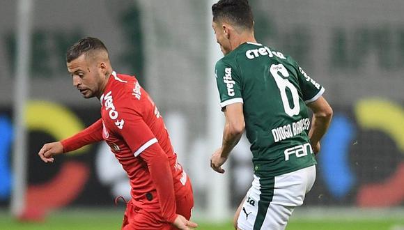 Con Paolo Guerrero | Internacional cayó ante Palmeiras por la mínima diferencia en Sao Paulo