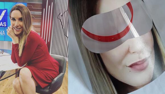 Así reaccionó Juliana Oxenford al enterarse que hicieron mascarillas protectoras con su rostro. (Foto: Instagram)