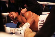 ¡Terrible! Boxeador comenzó a convulsionar en el ring tras recibir un furibundo derechazo [VIDEO]