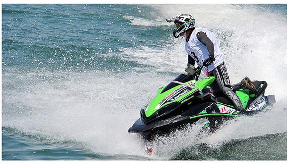 Juan Manuel Polar: quedó segundo en mundial de motos acuáticas