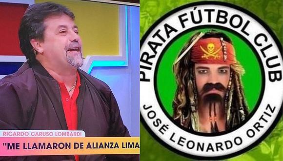 Alianza Lima: el pícaro tuit de 'Pirata FC' tras saber posible llegada de Caruso Lombardi