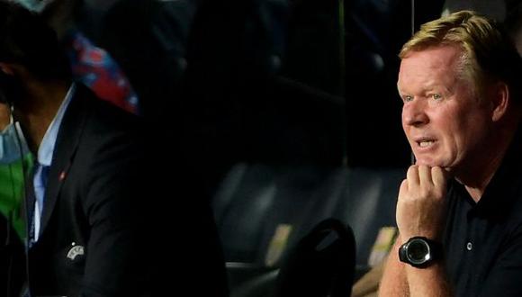 Ronald Koeman tiene contrato hasta junio de 2022 con Barcelona. (Foto: AFP)