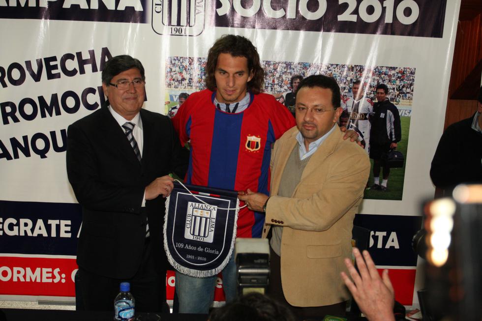 José Carlos Fernández se despidió de Alianza Lima