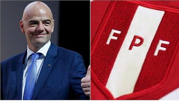 Presidente de la FIFA saluda a Perú por su clasificación a Rusia 2018
