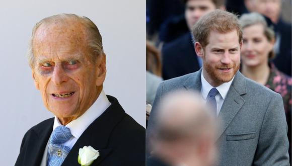 Una fuente del periódico The New York Post informó que el príncipe Harry espera asistir al funeral de su abuelo Felipe. (Foto: AFP)