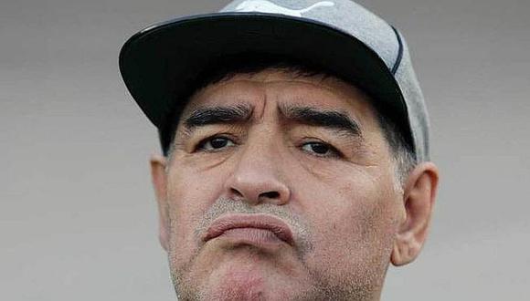 Maradona envió mensaje tras la goleada de España a Argentina