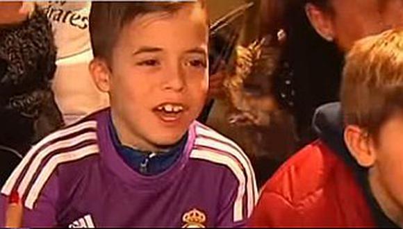 Niño conoce a Cristiano Ronaldo y reacciona de esta manera