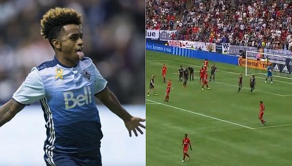 La precisa asistencia de Yordy Reyna para el gol del Vancouver en la MLS