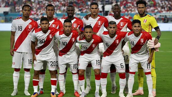 Así está Perú en el ranking FIFA previo al duelo ante Estados Unidos