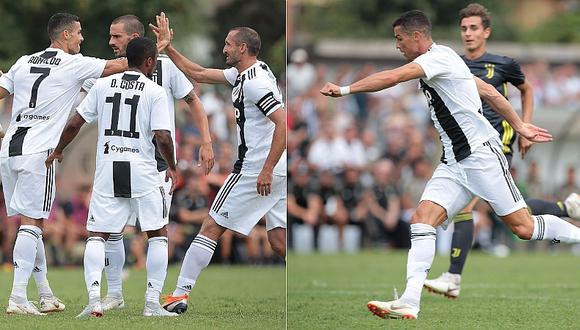 Así fue el primer gol de Cristiano Ronaldo con camiseta de la Juventus