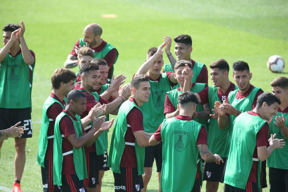 Entrenamiento de River Plate en Estadio de Alianza Lima. (Fotos: Violeta Ayasta / GEC)