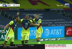 América vs. Pachuca: Pedro Aquino se estrenó como goleador de las ‘Águilas’ en el Estadio Azteca | VIDEO