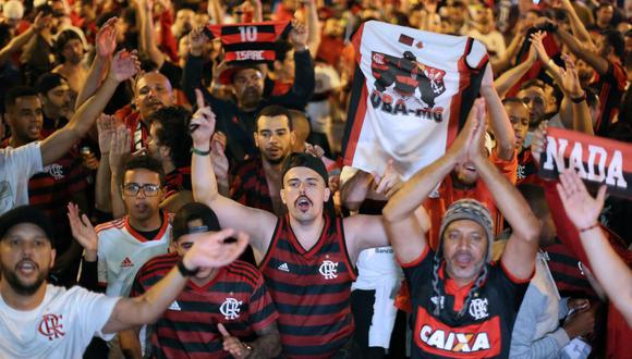 Con pantallas gigantes por todo Brasil, hinchas se preparan para ver la final de la Copa Libertadores 2019. (Foto: AFP)