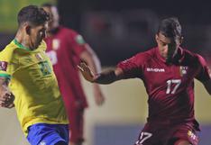 Brasil venció 1-0 a Venezuela y es puntero en la tabla de Eliminatorias Qatar 2022 