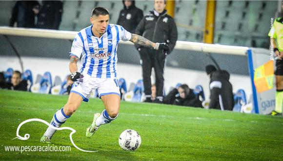 ​​Gianluca Lapadula: Pescara 2-2 Ascoli EN VIVO por la Serie B