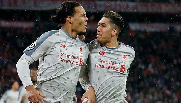 Liverpool venció 3-1 a Bayern y clasificó a los cuartos de la Champions