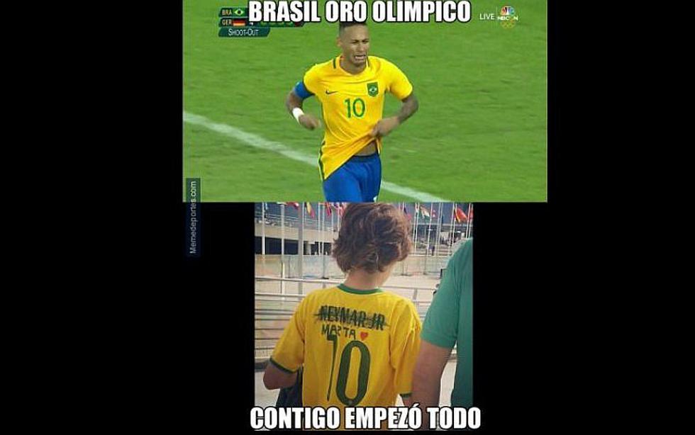 Río 2016: divertidos memes tras consagración de Brasil [FOTOS]