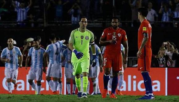 Eliminatorias Rusia 2018: Argentina pifió himno de Chile [VIDEO]