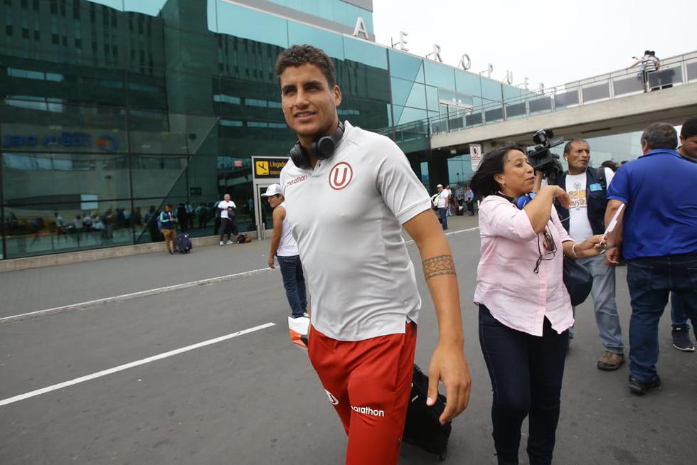 Universitario de Deportes llegó a Lima para preparar su partido de presentación en la 'Noche Crema'. Fotos: Jesús Saucedo / GEC
