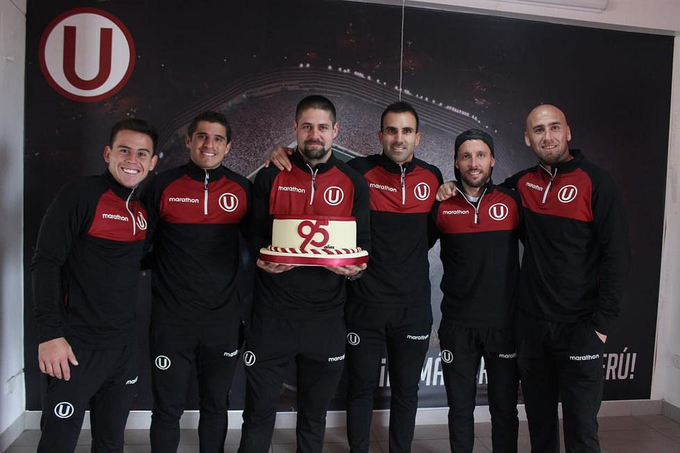 Así celebraron los jugadores de Universitario su aniversario número 95 de historia | FOTOS