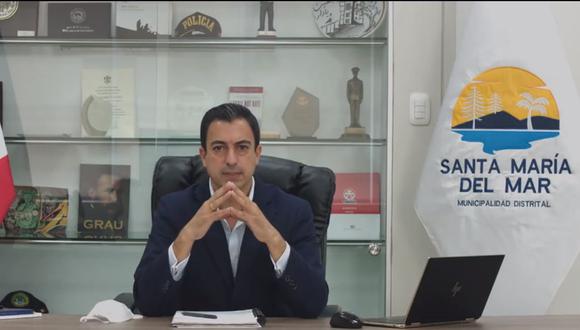 El alcalde de Santa María del Mar, Jiries Jamis, denunció amenazas de muerte contra él y su familia. (Video/Facebook)