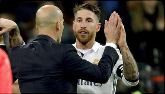 Real Madrid: elogios de Zidane para Ramos tras victoria ante La Coruña