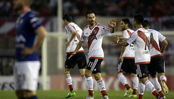 River Plate 8-0  Wilstermann: Mosquera eliminado de la Copa Libertadores