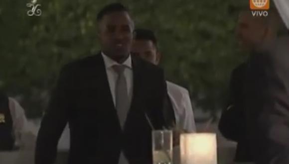 ​Mira cómo se divierte Jefferson Farfán en la boda de Yaco y Natalie [VIDEO]