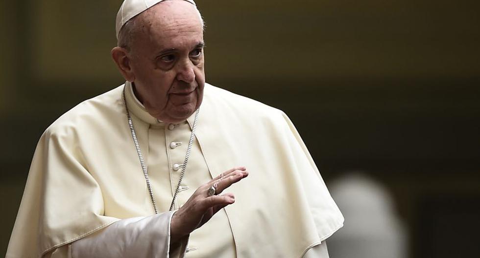 Imagen de archivo del papa Francisco. (Foto: Filippo MONTEFORTE / AFP).