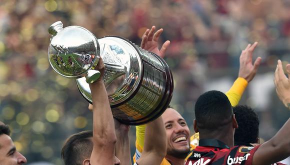 Alejandro Domínguez anunció mejora en los premios de la Copa Libertadores 2020. (Foto: AFP)