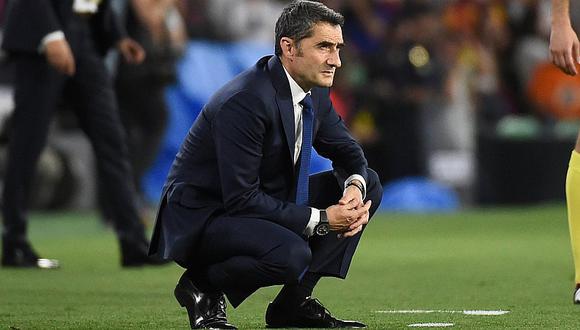 Barcelona: Ernesto Valverde se refirió a la final perdida ante Valencia por la Copa del Rey
