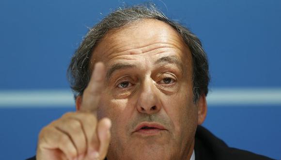 ​Platini dice que "restaurará" la imagen de la FIFA si es presidente