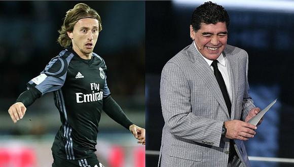 Luka Modric sobre Napoli: "Gracias a Dios que no juega Maradona"