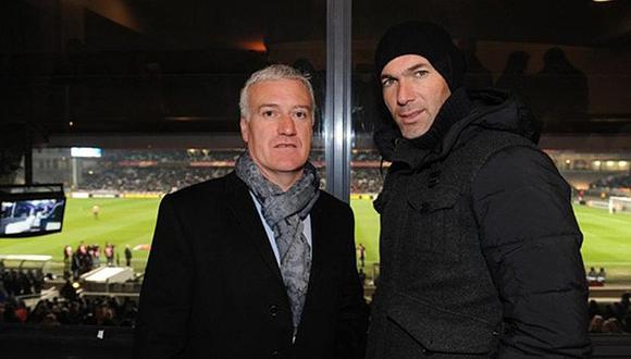 Deschamps respondió ante posible llegada de Zidane para ser DT de Francia