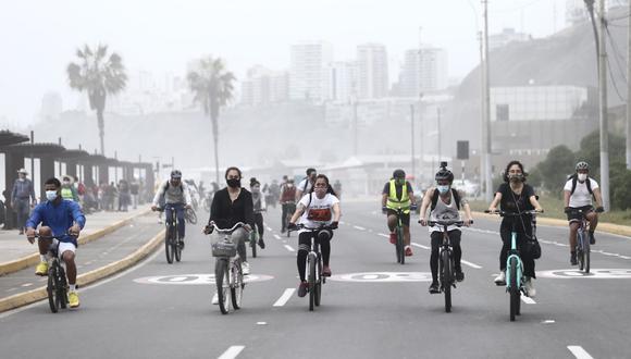 Se restringirá el tránsito vehicular en la Costa Verde los sábados y domingos. (Foto: Jesús Saucedo/@photo.gec)