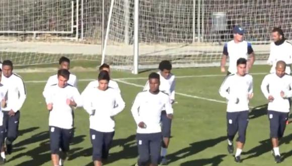 Alianza Lima desarrolló primer día de entrenamiento en España [VIDEO]