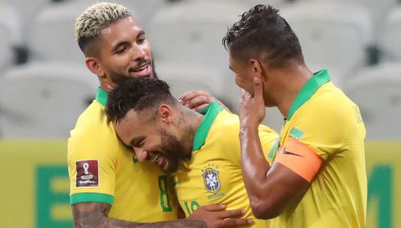 La Selección Brasileña chocará ante Chile y Bolivia en las últimas fechas de las Eliminatorias Sudamericanas. (Foto: AFP)