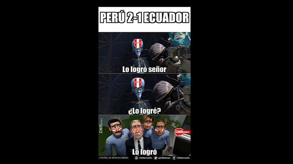 Perú vs. Ecuador: los memes del triunfo bicolor en Quito [FOTOS]