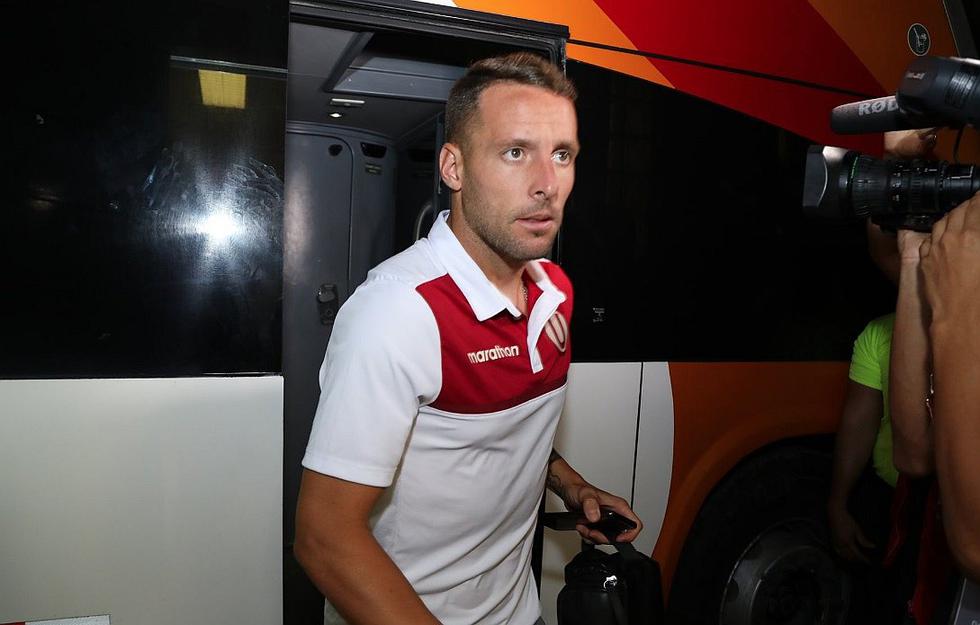 Así fue la llegada de Universitario al Mansiche para la 'Noche Crema' | FOTOS