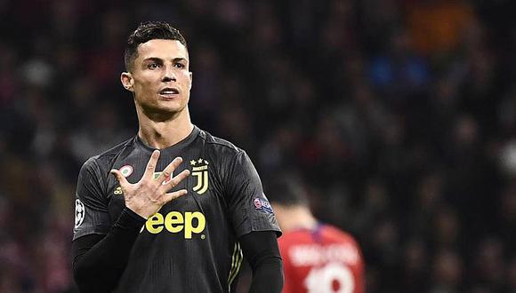 Cristiano Ronaldo y su polémico gesto a hinchas del Atlético de Madrid