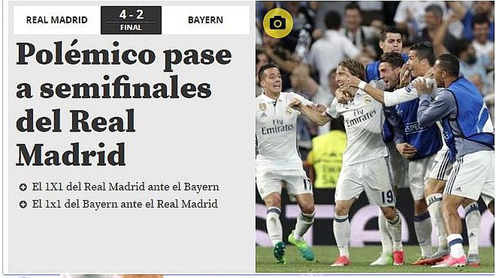 Así reaccionó la prensa ante el escandaloso triunfo del Real [GALERÍA]