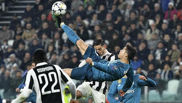 Así fue el increíble gol de chalaca de Cristiano Ronaldo a Juventus