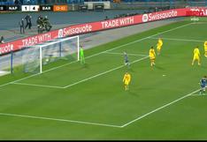 Barcelona vs. Napoli: Politano aprovechó el descuido blaugrana y puso el segundo gol del cuadro italiano 