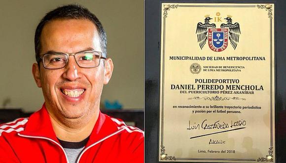   Daniel Peredo: polideportivo del Puericultorio Pérez Aranibar llevará su nombre [VIDEO]