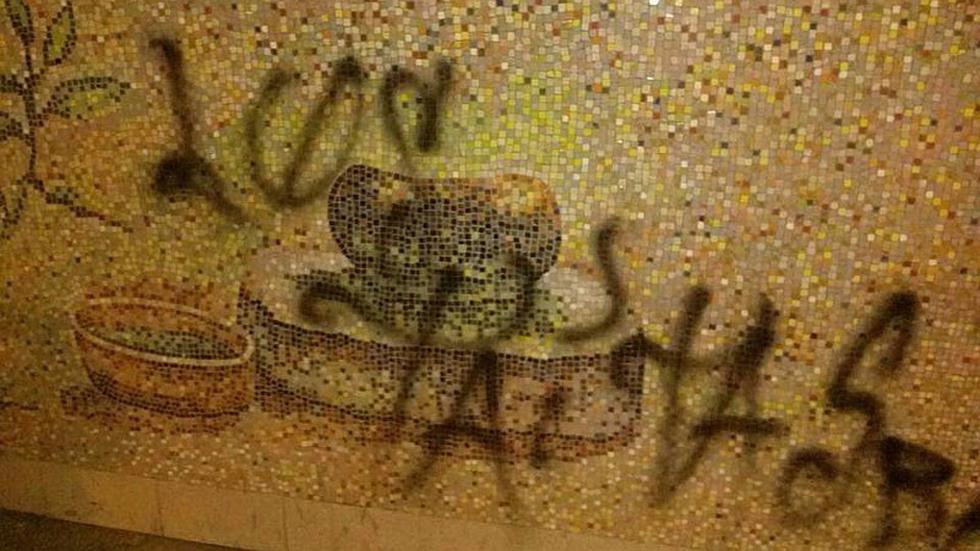 Denunciarán a hinchas de Sport Boys por rayar mural en Trujillo [FOTO]