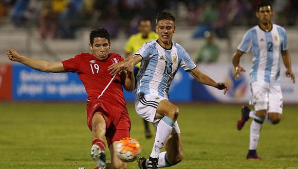 Selección peruana sub 20 y los errores del empate ante Argentina