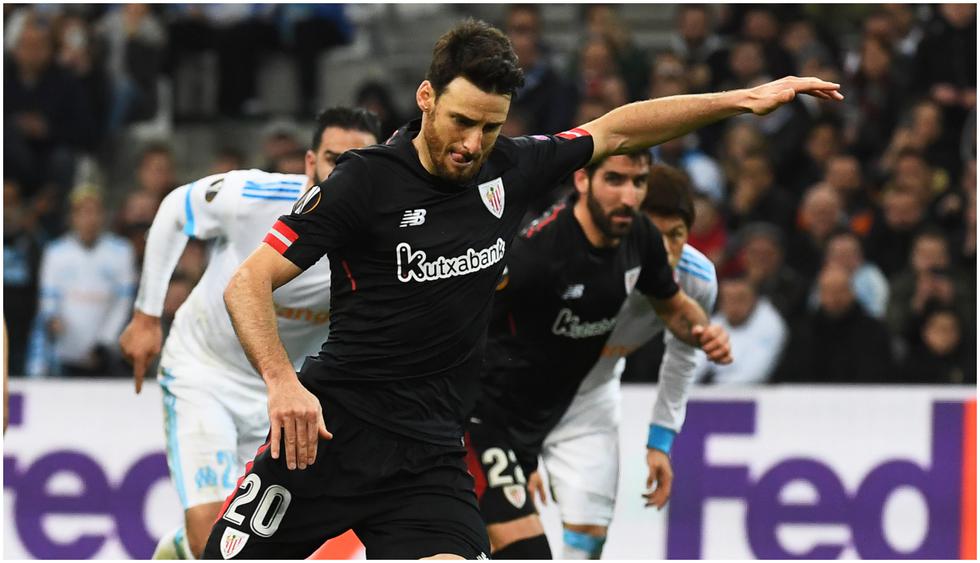 Edad 39: Aritz Aduriz juega en Athletic Bilbao y está valorizado en 1,1 millones de dólares (Foto AFP)